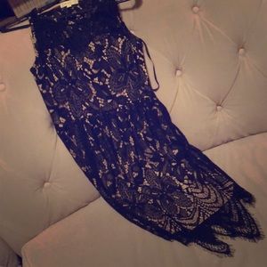 Lacey black dress